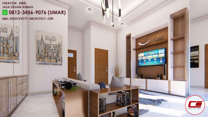 Interior rumah arief salatiga desain romo